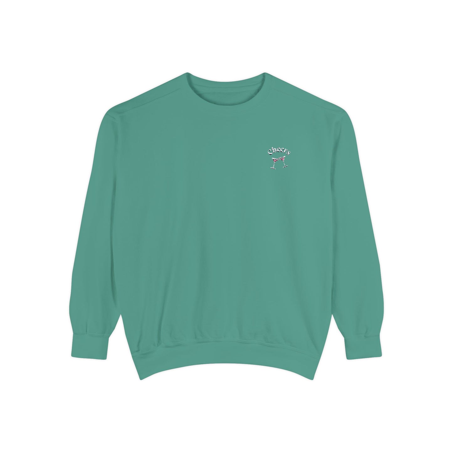 Cheers Sweatshirt Embroidered