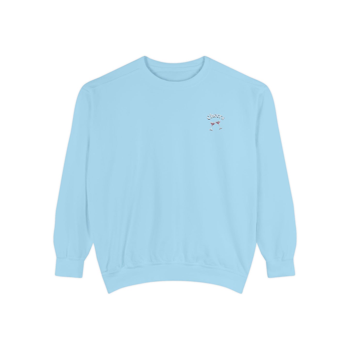 Cheers Sweatshirt Embroidered