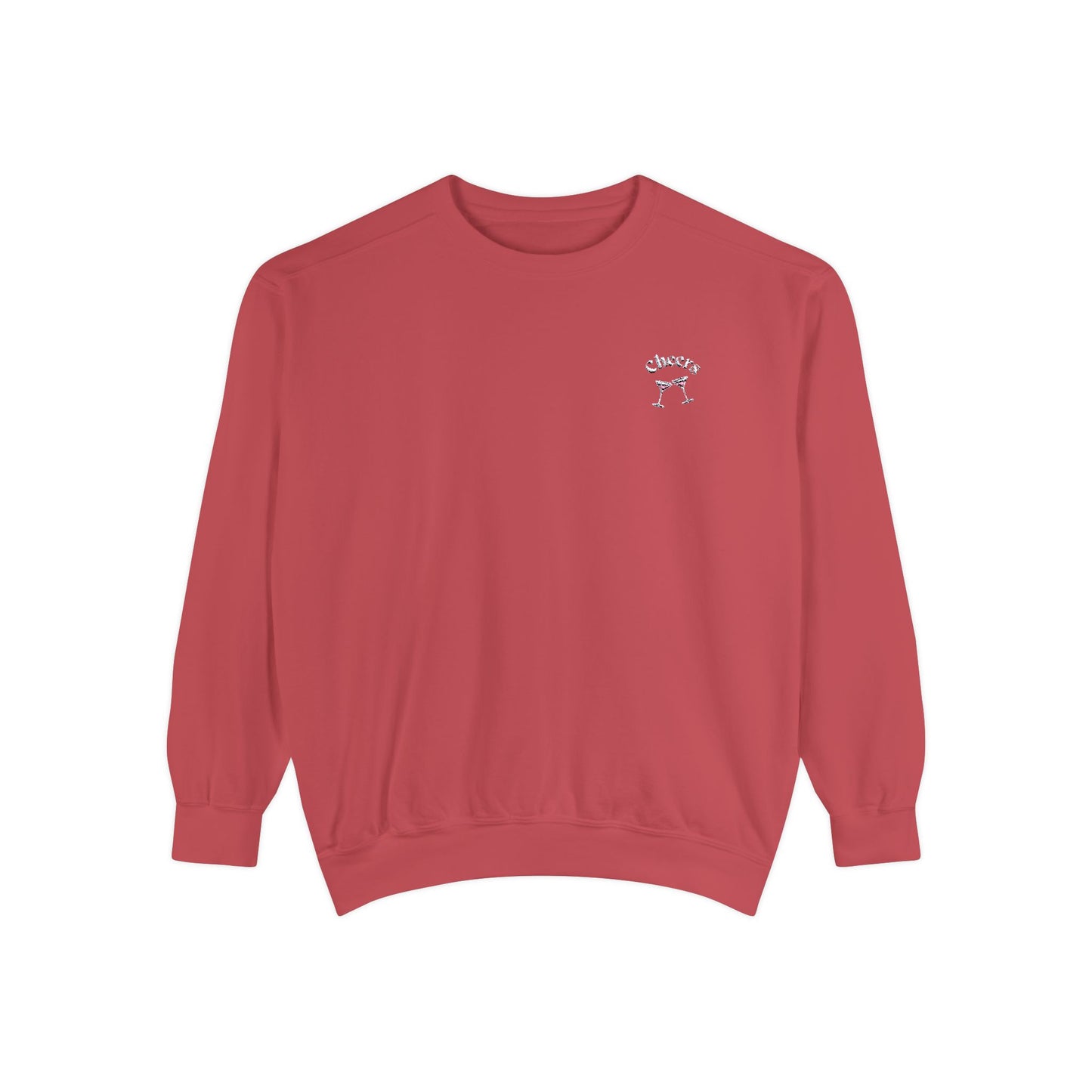 Cheers Sweatshirt Embroidered