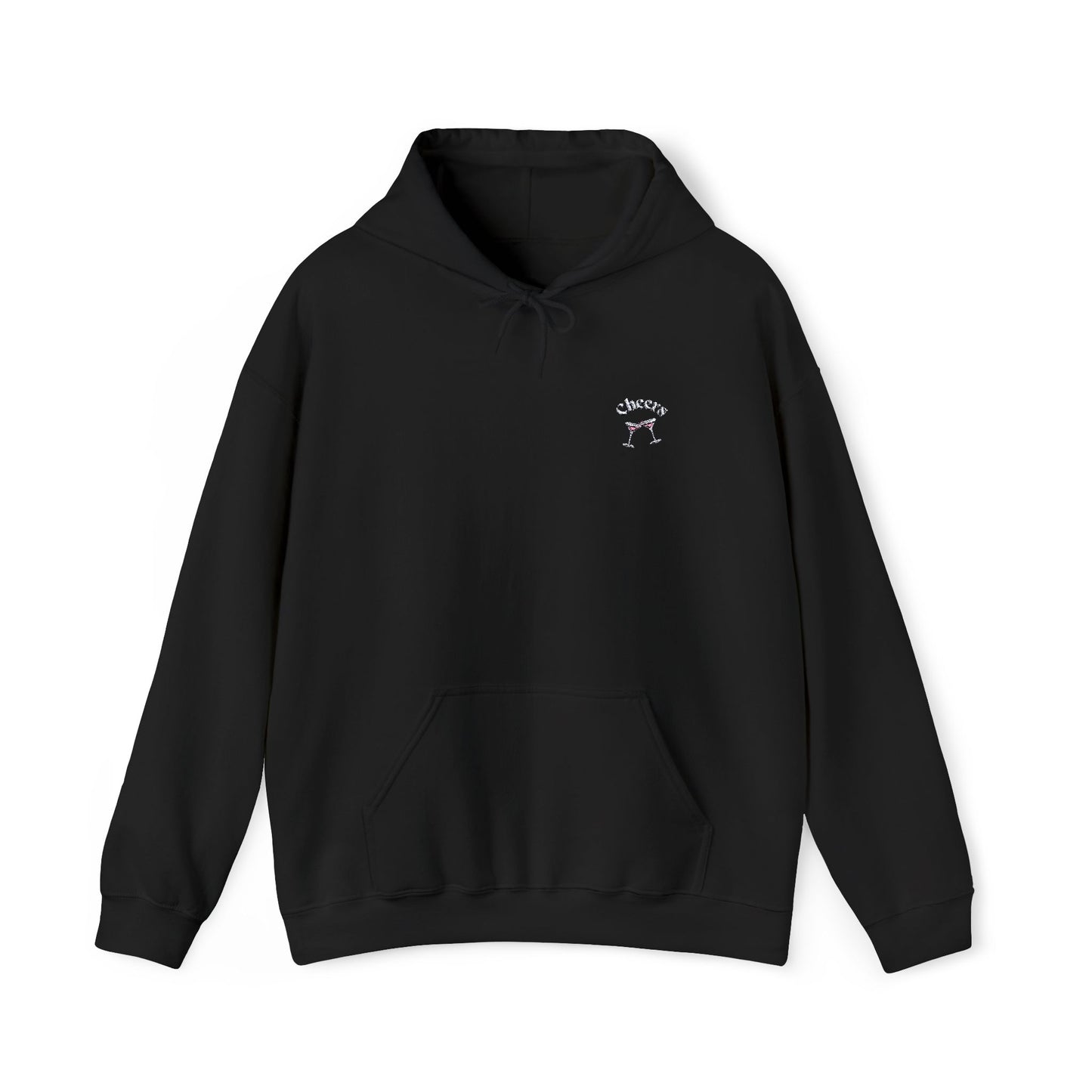 Cheers Hoodie Embroidered