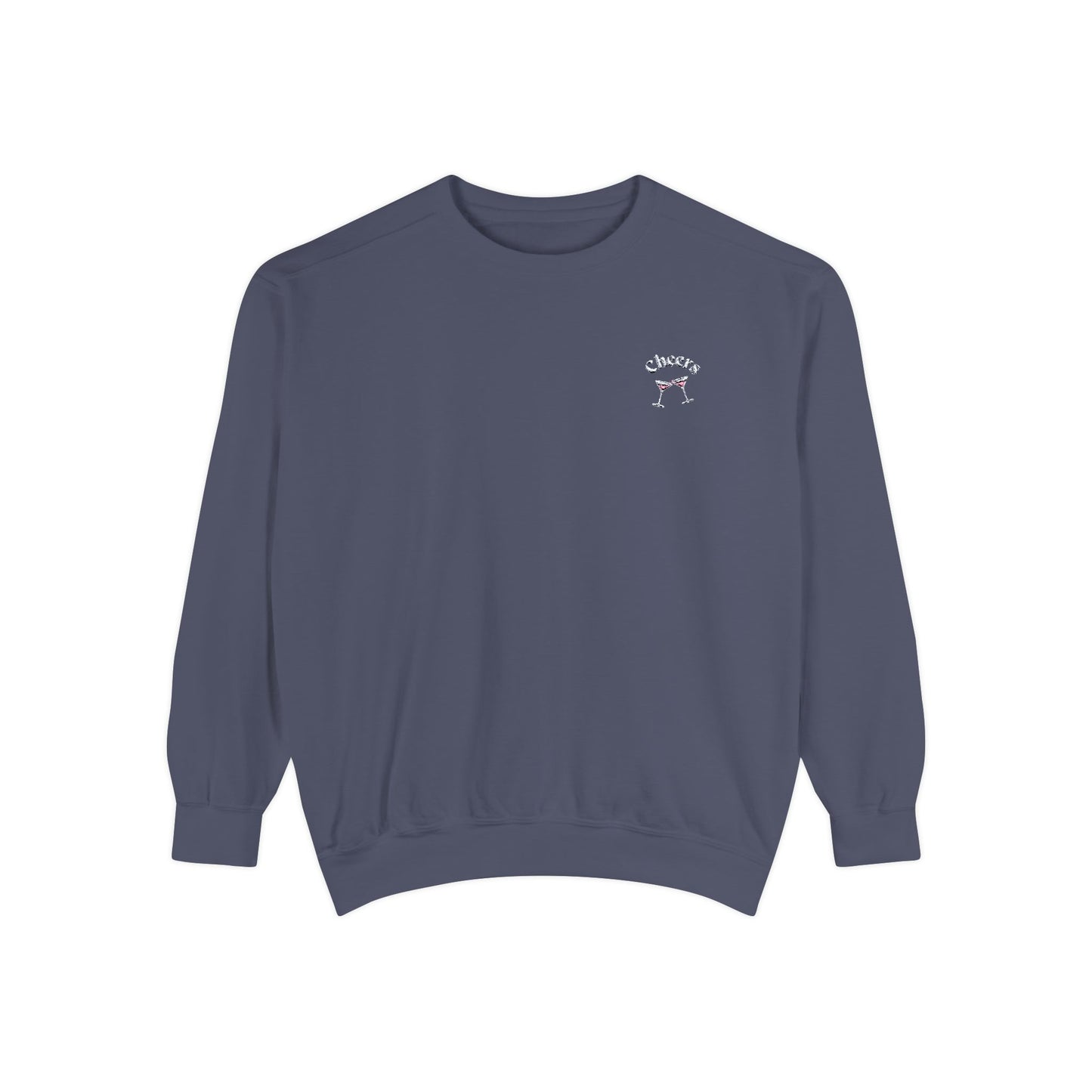 Cheers Sweatshirt Embroidered