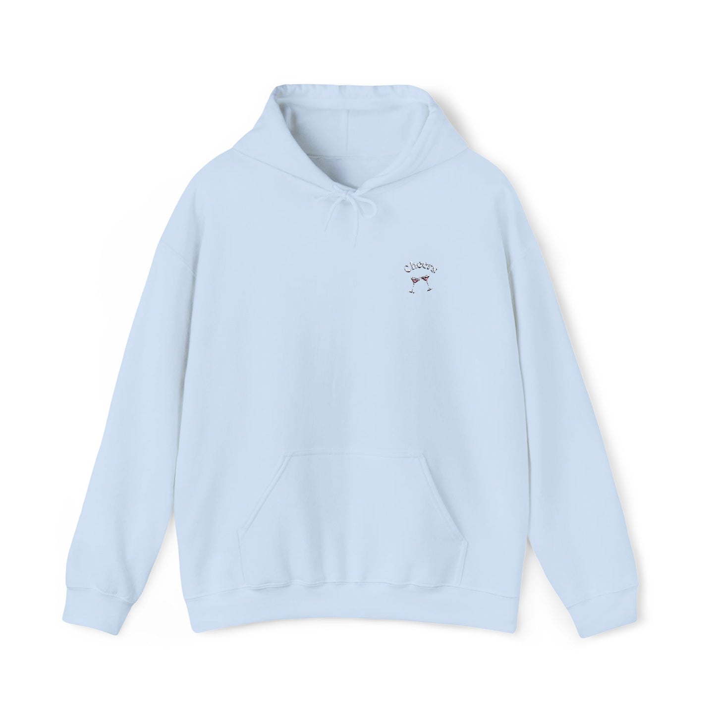 Cheers Hoodie Embroidered